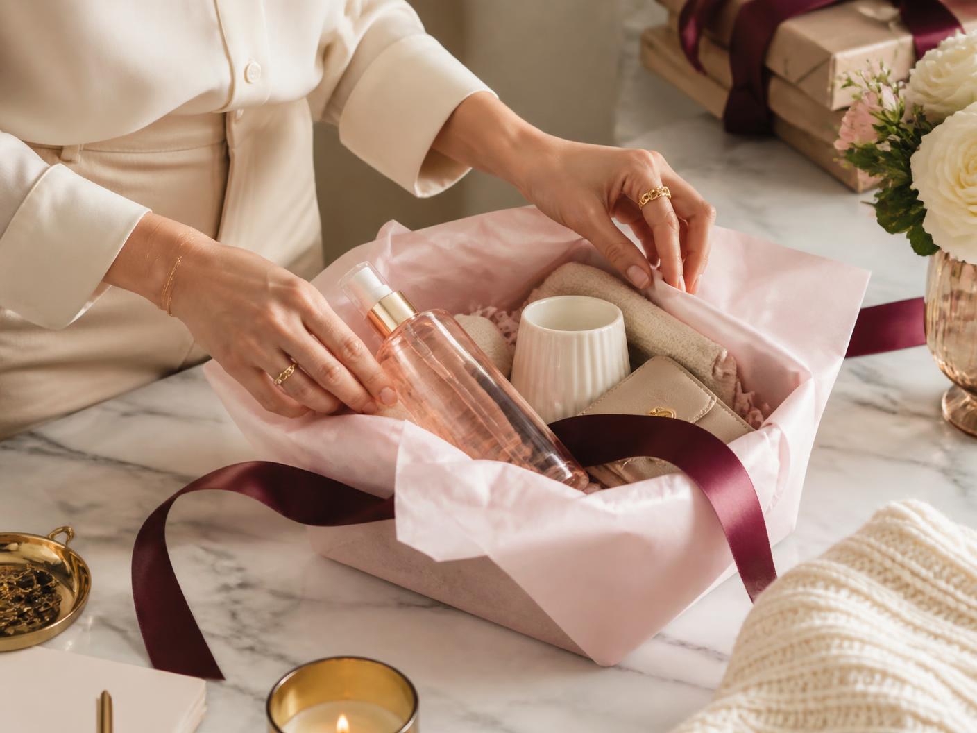 AIConnect Shop gift bundle wrapped by hand